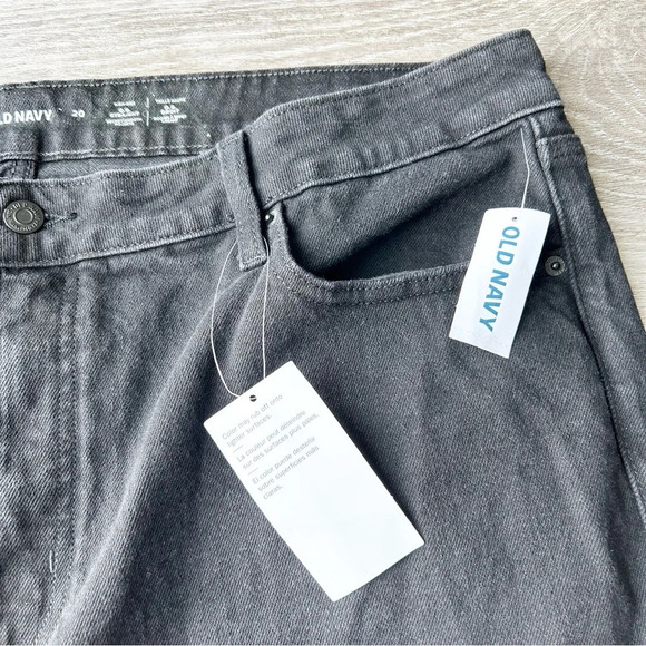 NWT Old Navy High-Waisted OG Straight Jeans in Black Wash - Picture 6 of 16
